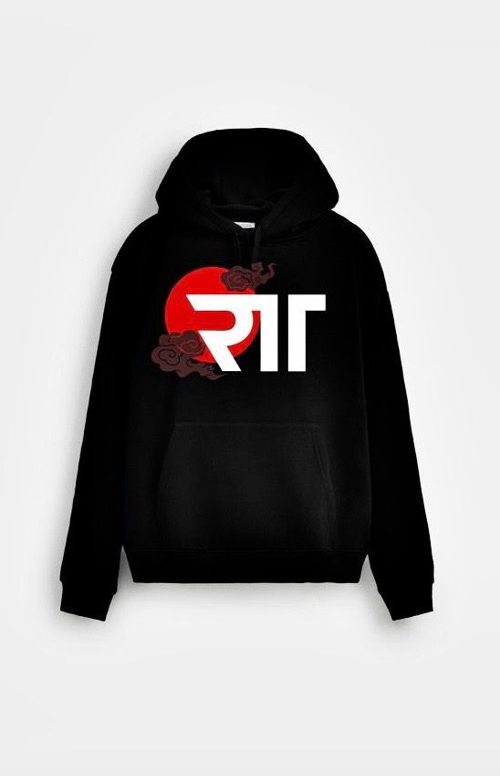 Sudadera Negra RT "Crimson Spirit"